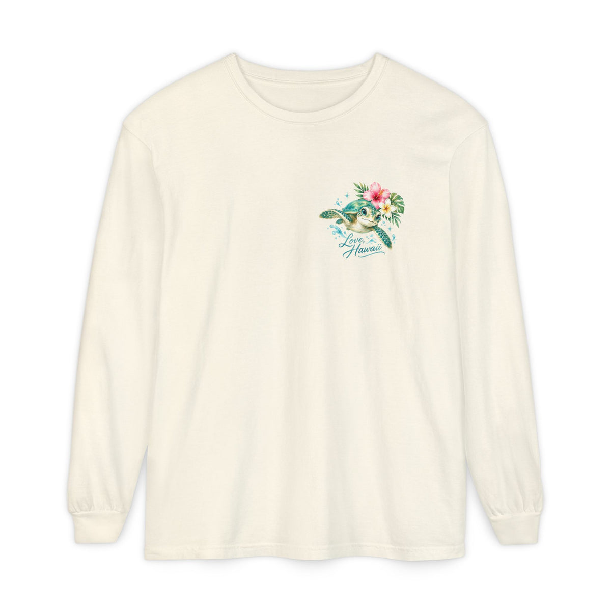 Aloha Little Dreamer| Sea Turtle Long Sleeve T-Shirt | Love Hawaii