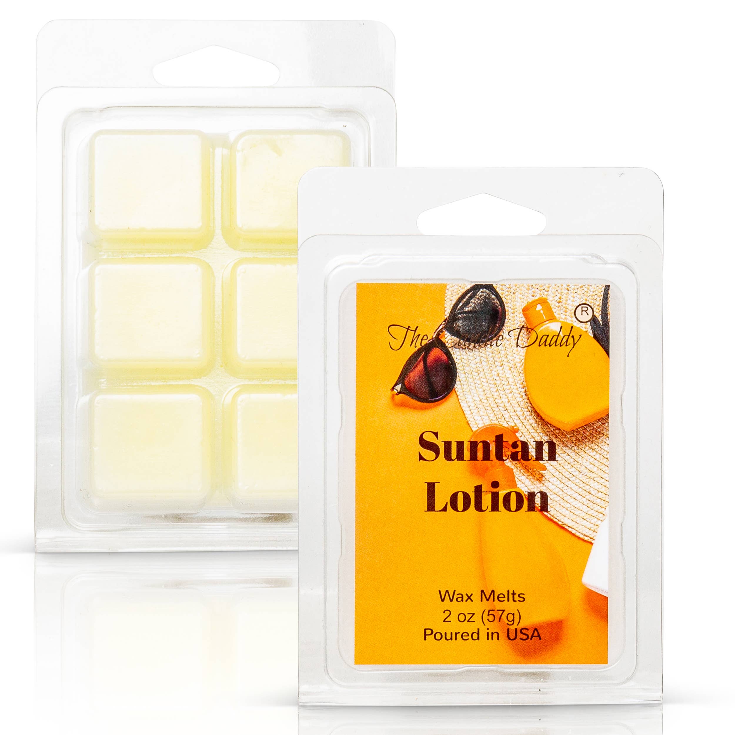 Suntan Lotion - Tropical Suntan Lotion Scented Wax Melt