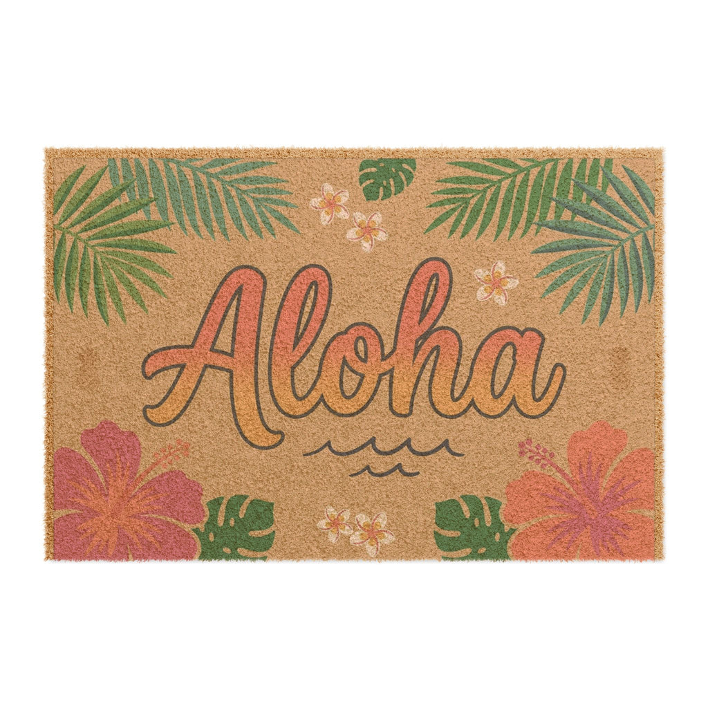 Doormat — Aloha Tropical Coir Welcome Mat