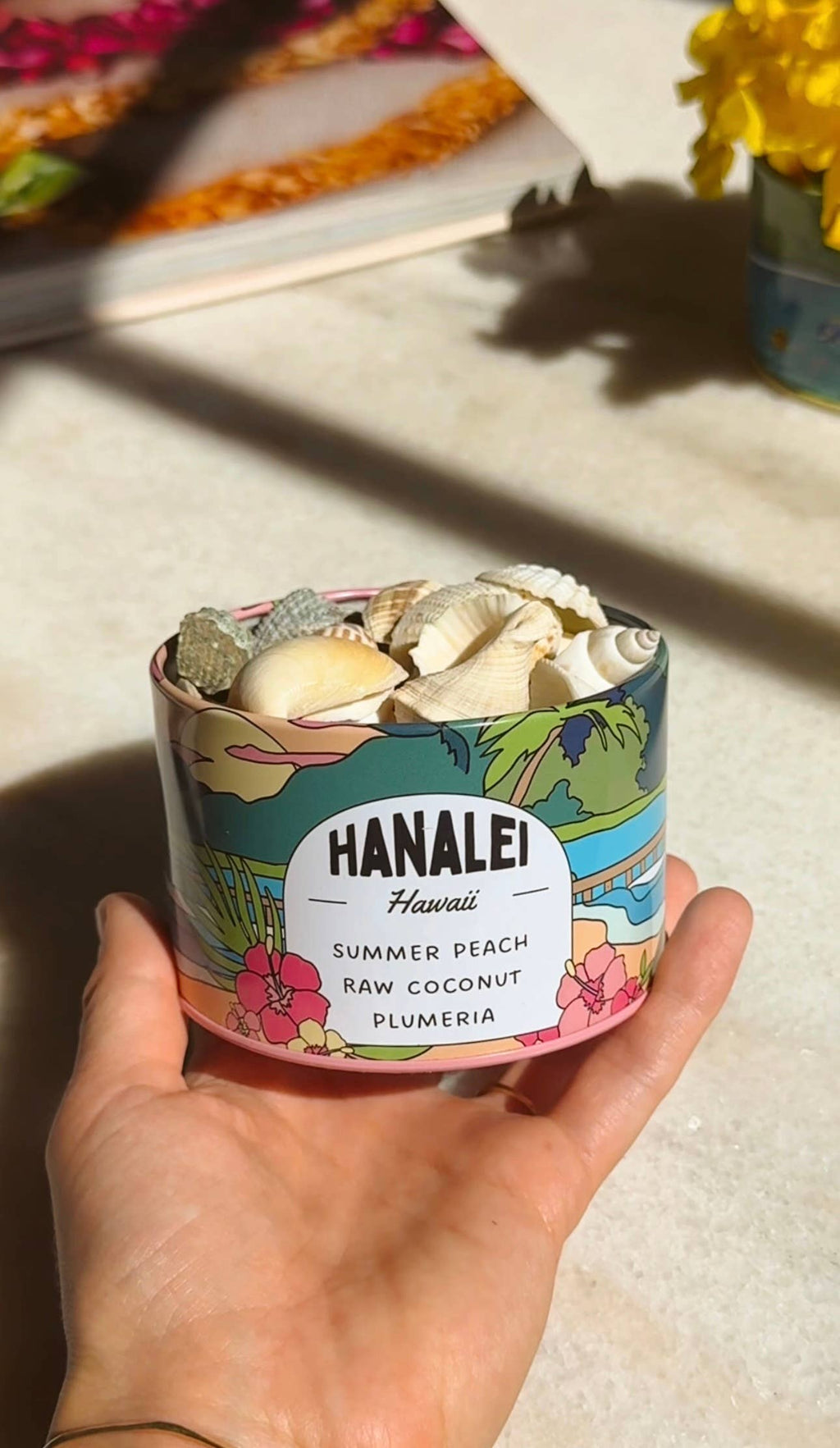 Hanalei Candle – Hawaii Travel Gift Candle