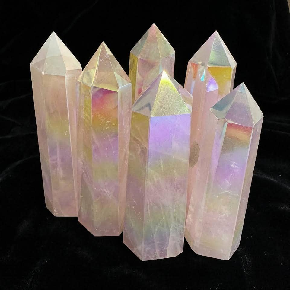 Aloha Rose Quartz-Angel Aura Tower