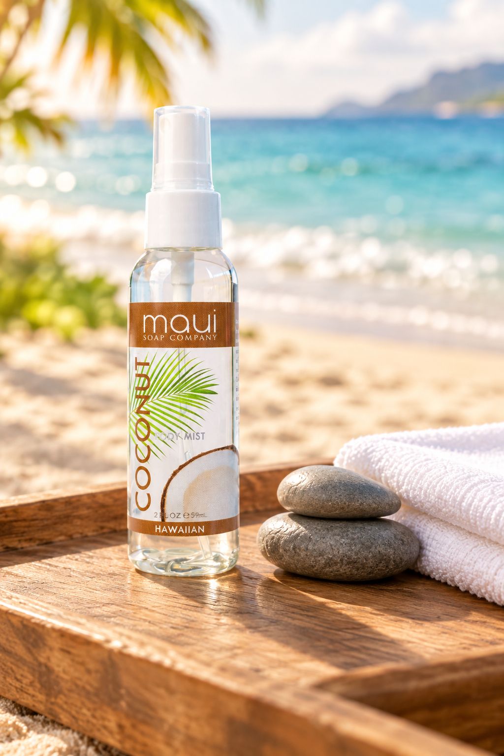 Coconut Hawaiian Body Mist - Alcohol-Free & Hydrating