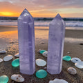 Purple Fluorite Tower-Makai Fluorite Collection-Love, Hawaii Crystal Collection