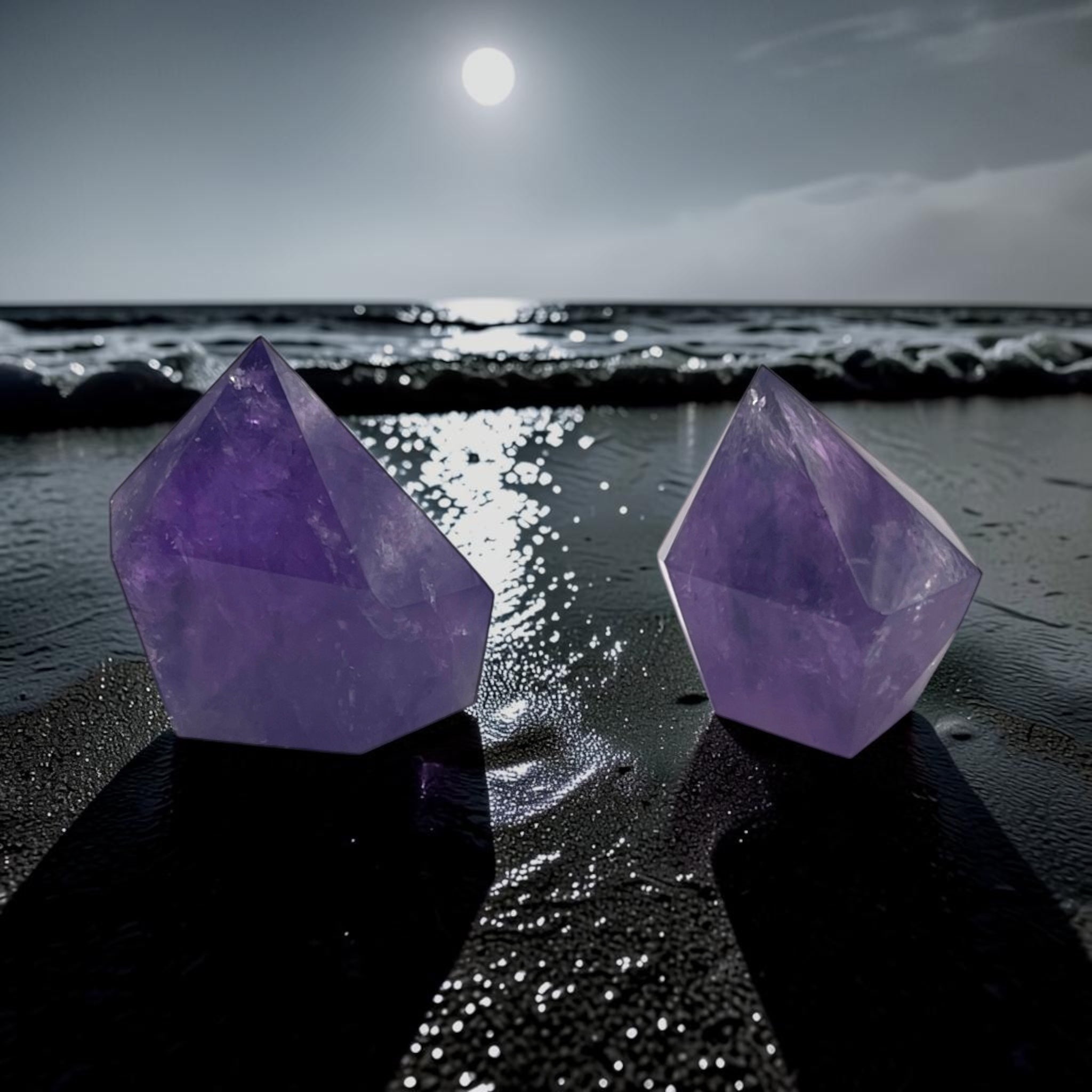 Mahina Moonlight Amethyst Tower