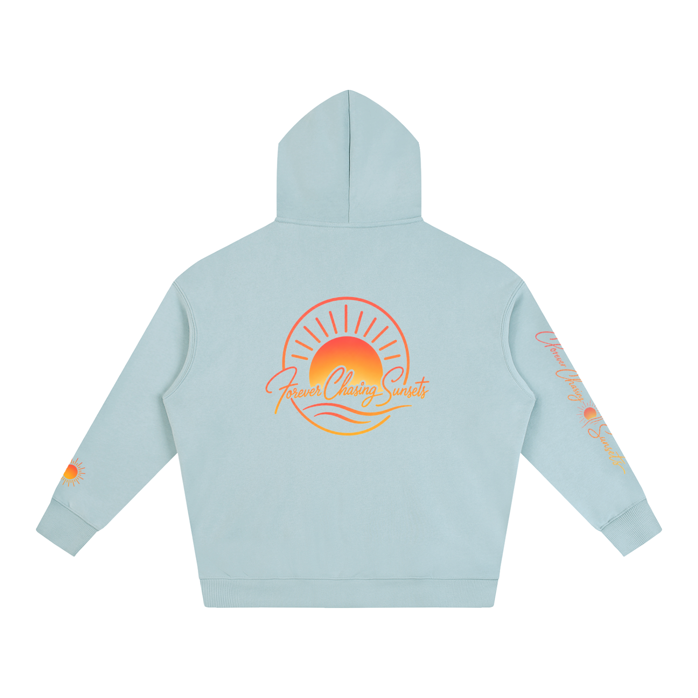 Forever Chasing Sunsets – Coastal Glow Hoodie-Love, Hawaii Collection