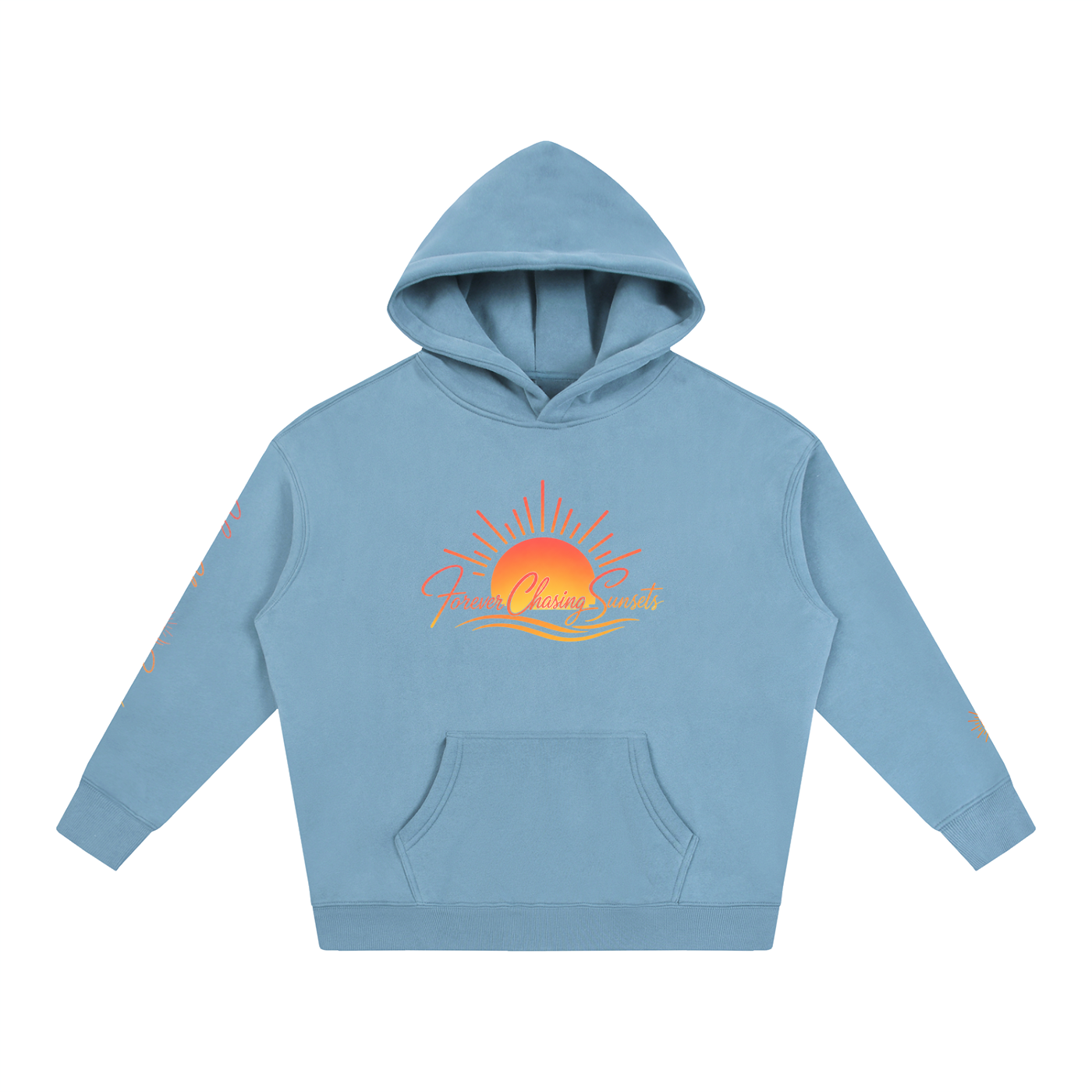 Forever Chasing Sunsets – Coastal Glow Hoodie-Love, Hawaii Collection