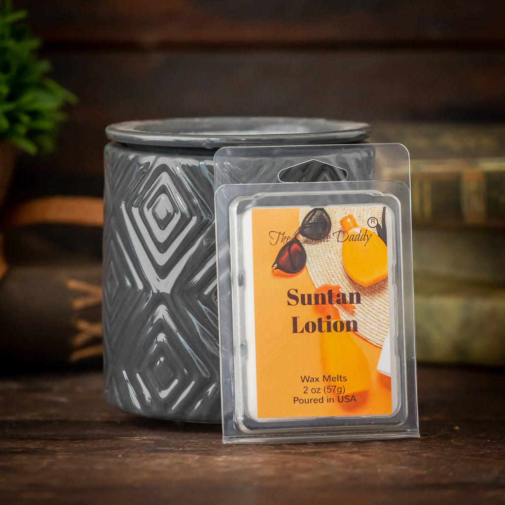 Suntan Lotion - Tropical Suntan Lotion Scented Wax Melt