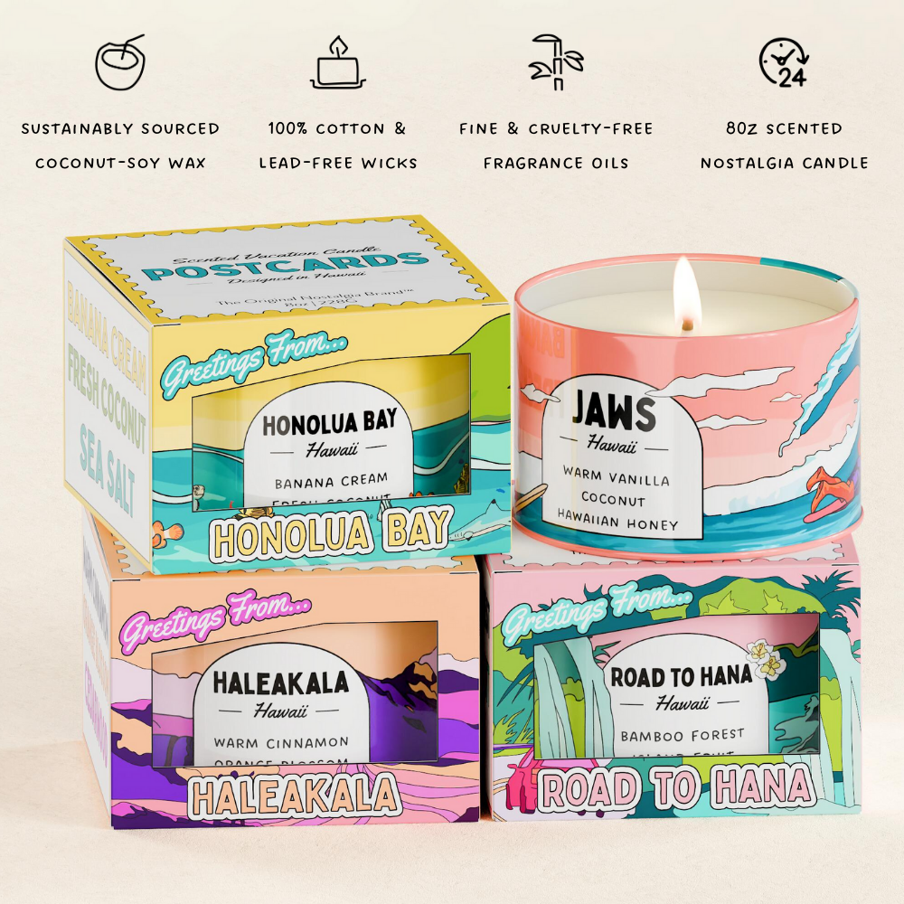 Jaws, Hawaii | Scented Destination Candle