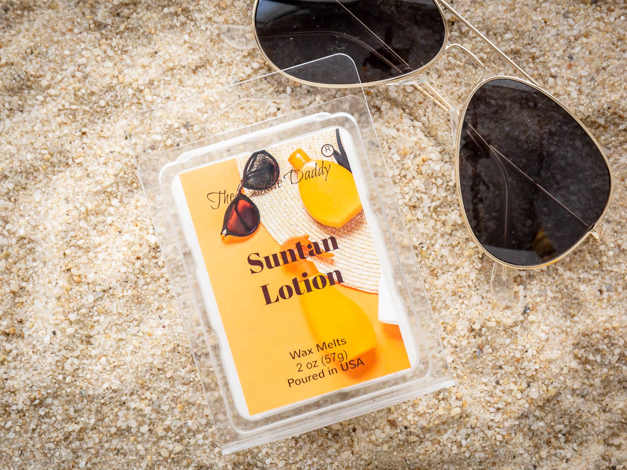 Suntan Lotion - Tropical Suntan Lotion Scented Wax Melt