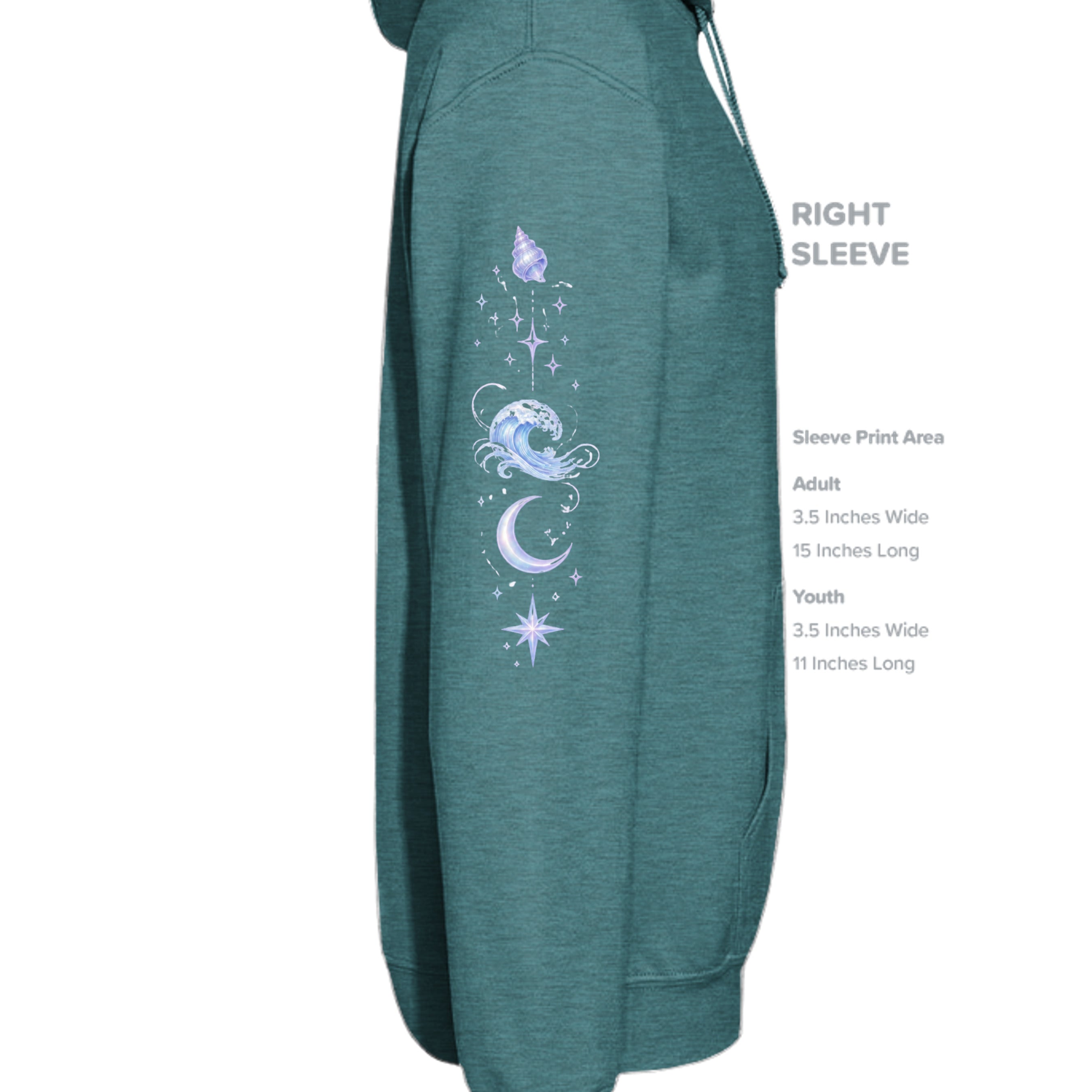 HEATHR DEEP TEAL - 3719 - SLEEVE_RIGHT